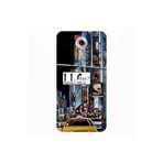 Senada General Mobile Gm 5 Plus İle Uyumlu Kılıf 0.4Mm Lazer Kesim Silikon Kapak Gece New York