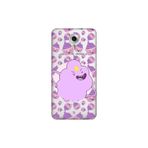 Senada General Mobile Gm 5 Plus İle Uyumlu Kılıf 0.4Mm Lazer Kesim Silikon Kapak Ghost Cupcake