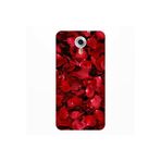 Senada General Mobile Gm 5 Plus İle Uyumlu Kılıf 0.4Mm Lazer Kesim Silikon Kapak Gül Yağmur