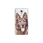 Senada General Mobile Gm 5 Plus İle Uyumlu Kılıf 0.4Mm Lazer Kesim Silikon Kapak K9 Alman Kurdu