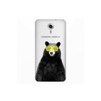 Senada General Mobile Gm 5 Plus İle Uyumlu Kılıf 0.4Mm Lazer Kesim Silikon Kapak Kanye Bear