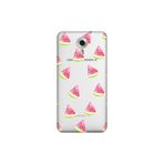 Senada General Mobile Gm 5 Plus İle Uyumlu Kılıf 0.4Mm Lazer Kesim Silikon Kapak Karpuz,Color765