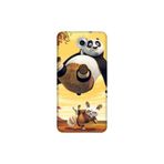 Senada General Mobile Gm 5 Plus İle Uyumlu Kılıf 0.4Mm Lazer Kesim Silikon Kapak Kungfu Panda