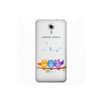 Senada General Mobile Gm 5 Plus İle Uyumlu Kılıf 0.4Mm Lazer Kesim Silikon Kapak Kuşlar