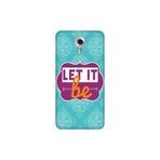 Senada General Mobile Gm 5 Plus İle Uyumlu Kılıf 0.4Mm Lazer Kesim Silikon Kapak Let It Be