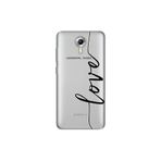 Senada General Mobile Gm 5 Plus İle Uyumlu Kılıf 0.4Mm Lazer Kesim Silikon Kapak Love Dizayn