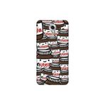 Senada General Mobile Gm 5 Plus İle Uyumlu Kılıf 0.4Mm Lazer Kesim Silikon Kapak Love Nutellllla
