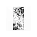 Senada General Mobile Gm 5 Plus İle Uyumlu Kılıf 0.4Mm Lazer Kesim Silikon Kapak Marble Wow