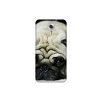 Senada General Mobile Gm 5 Plus İle Uyumlu Kılıf 0.4Mm Lazer Kesim Silikon Kapak Miskin Pug