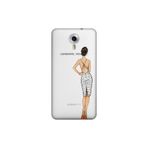 Senada General Mobile Gm 5 Plus İle Uyumlu Kılıf 0.4Mm Lazer Kesim Silikon Kapak Moda Ikonu Kız