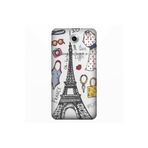 Senada General Mobile Gm 5 Plus İle Uyumlu Kılıf 0.4Mm Lazer Kesim Silikon Kapak Moda Paris