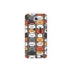 Senada General Mobile Gm 5 Plus İle Uyumlu Kılıf 0.4Mm Lazer Kesim Silikon Kapak Nankör Kedi