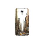 Senada General Mobile Gm 5 Plus İle Uyumlu Kılıf 0.4Mm Lazer Kesim Silikon Kapak Newyork Trafik