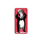 Senada General Mobile Gm 5 Plus İle Uyumlu Kılıf 0.4Mm Lazer Kesim Silikon Kapak Panda Kingo