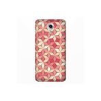 Senada General Mobile Gm 5 Plus İle Uyumlu Kılıf 0.4Mm Lazer Kesim Silikon Kapak Pink Mozaic Uyumlu