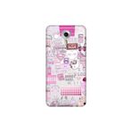 Senada General Mobile Gm 5 Plus İle Uyumlu Kılıf 0.4Mm Lazer Kesim Silikon Kapak Pinkology
