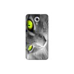 Senada General Mobile Gm 5 Plus İle Uyumlu Kılıf 0.4Mm Lazer Kesim Silikon Kapak Sarı Göz Kedi