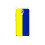 Senada General Mobile Gm 5 Plus İle Uyumlu Kılıf 0.4Mm Lazer Kesim Silikon Kapak Sarı Lacivert Aşk