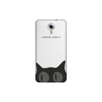Senada General Mobile Gm 5 Plus İle Uyumlu Kılıf 0.4Mm Lazer Kesim Silikon Kapak Şaşkın Kedi