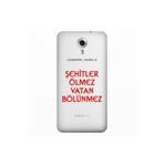 Senada General Mobile Gm 5 Plus İle Uyumlu Kılıf 0.4Mm Lazer Kesim Silikon Kapak Şehit