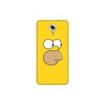 Senada General Mobile Gm 5 Plus İle Uyumlu Kılıf 0.4Mm Lazer Kesim Silikon Kapak Simpsonkarakter