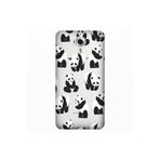 Senada General Mobile Gm 5 Plus İle Uyumlu Kılıf 0.4Mm Lazer Kesim Silikon Kapak Small Pandas