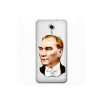 Senada General Mobile Gm 5 Plus İle Uyumlu Kılıf 0.4Mm Lazer Kesim Silikon Kapak Smokin Atatürk