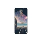 Senada General Mobile Gm 5 Plus İle Uyumlu Kılıf 0.4Mm Lazer Kesim Silikon Kapak Tren Yolu