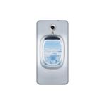 Senada General Mobile Gm 5 Plus İle Uyumlu Kılıf 0.4Mm Lazer Kesim Silikon Kapak Uçak Pencere