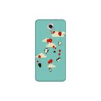 Senada General Mobile Gm 5 Plus İle Uyumlu Kılıf 0.4Mm Lazer Kesim Silikon Kapak Uçan Penguenler