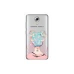 Senada General Mobile Gm 5 Plus İle Uyumlu Kılıf 0.4Mm Lazer Kesim Silikon Kapak Uzaydan Gelen Kız