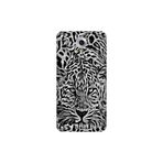 Senada General Mobile Gm 5 Plus İle Uyumlu Kılıf 0.4Mm Lazer Kesim Silikon Kapak Vahşi Aslan Sanat