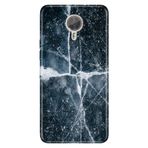 Senada General Mobile Gm 5 Plus İle Uyumlu Kılıf Silikon Desenli Tam Koruma Resimli Bells Mermer