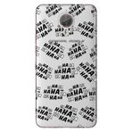 Senada General Mobile Gm 5 Plus İle Uyumlu Kılıf Silikon Desenli Tam Koruma Resimli Hahaha