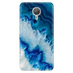 Senada General Mobile Gm 5 Plus İle Uyumlu Kılıf Silikon Desenli Tam Koruma Resimli Koyu Ametist