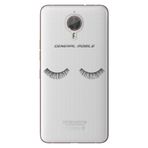 Senada General Mobile Gm 5 Plus İle Uyumlu Kılıf Silikon Desenli Tam Koruma Resimli Masum Kirpik