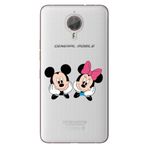 Senada General Mobile Gm 5 Plus İle Uyumlu Kılıf Silikon Desenli Tam Koruma Resimli Minnie Mickeyyyyy