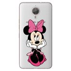 Senada General Mobile Gm 5 Plus İle Uyumlu Kılıf Silikon Desenli Tam Koruma Resimli Minniee Karakter