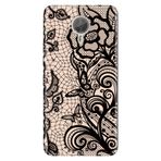 Senada General Mobile Gm 5 Plus İle Uyumlu Kılıf Silikon Desenli Tam Koruma Resimli Pink Mandala