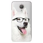 Senada General Mobile Gm 5 Plus İle Uyumlu Kılıf Silikon Desenli Tam Koruma Resimli Prof Dog