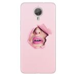 Senada General Mobile Gm 5 Plus İle Uyumlu Kılıf Silikon Desenli Tam Koruma Resimli Saklı Aşk