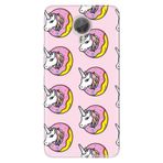 Senada General Mobile Gm 5 Plus İle Uyumlu Kılıf Silikon Desenli Tam Koruma Resimli Unicorn Donut