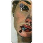 Senada General Mobile Gm 5 Plus Kılıf Desenli Baskılı Tpu Rubber Kapak Cool Portre - 001-Renkli