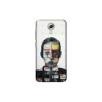 Senada General Mobile Gm 5 Plus Uyumlu İle Uyumlu Kılıf 0.4Mm Lazer Kesim Silikon Kapak Art Collage