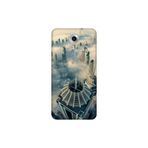 Senada General Mobile Gm 5 Plus Uyumlu İle Uyumlu Kılıf 0.4Mm Lazer Kesim Silikon Kapak Dubai Manzara