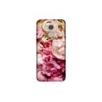 Senada General Mobile Gm 8 İle Uyumlu Kılıf 0.4Mm Lazer Kesim Silikon Kapak Kuru Çiçek