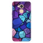 Senada General Mobile Gm 8 İle Uyumlu Kılıf Silikon Desenli Tam Koruma Resimli 4D Küpler