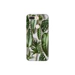 Senada General Mobile Gm 9 Pro İle Uyumlu Kılıf 0.4Mm Lazer Kesim Silikon Kapak 4D Yeşil Yapraklar