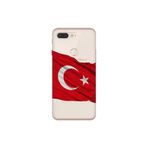 Senada General Mobile Gm 9 Pro İle Uyumlu Kılıf 0.4Mm Lazer Kesim Silikon Kapak Al Bayrak