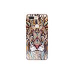 Senada General Mobile Gm 9 Pro İle Uyumlu Kılıf 0.4Mm Lazer Kesim Silikon Kapak Aslan Mandala